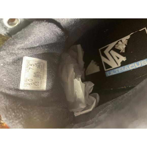 Vans UltraRange Sneakers Women's 7.5 Men's 6 Green Black Suede Indie Skater EUC - Picture 4 of 8